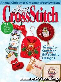 Скачать бесплатно Just Cross Stitch Annual Christmas Ornaments 2013