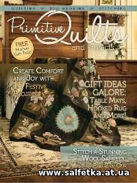 Скачать бесплатно Primitive Quilts and Projects Magazine - Winter 2016