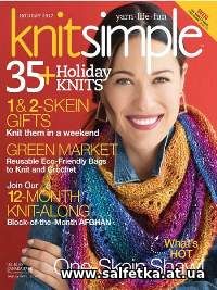 Скачать бесплатно Knit Simple - Holiday 2017