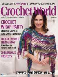 Скачать бесплатно Crochet World Vol.41 №2 2018