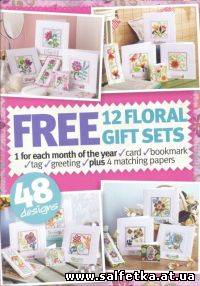 Скачать бесплатно Cross Stitch Crazy №134, 2010 + Free 12 Floral Gift Sets