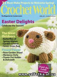 Скачать бесплатно Crochet World - April 2011