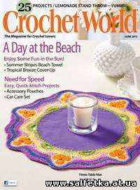Скачать бесплатно Crochet World - June 2013
