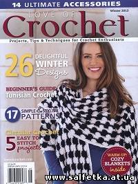 Скачать бесплатно Love of Crochet - Winter 2013