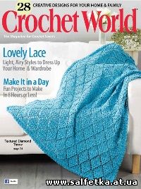 Скачать бесплатно Crochet World April 2015